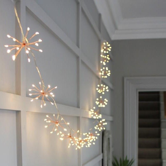 Starburst Chain Fairy Lights - Uneeka