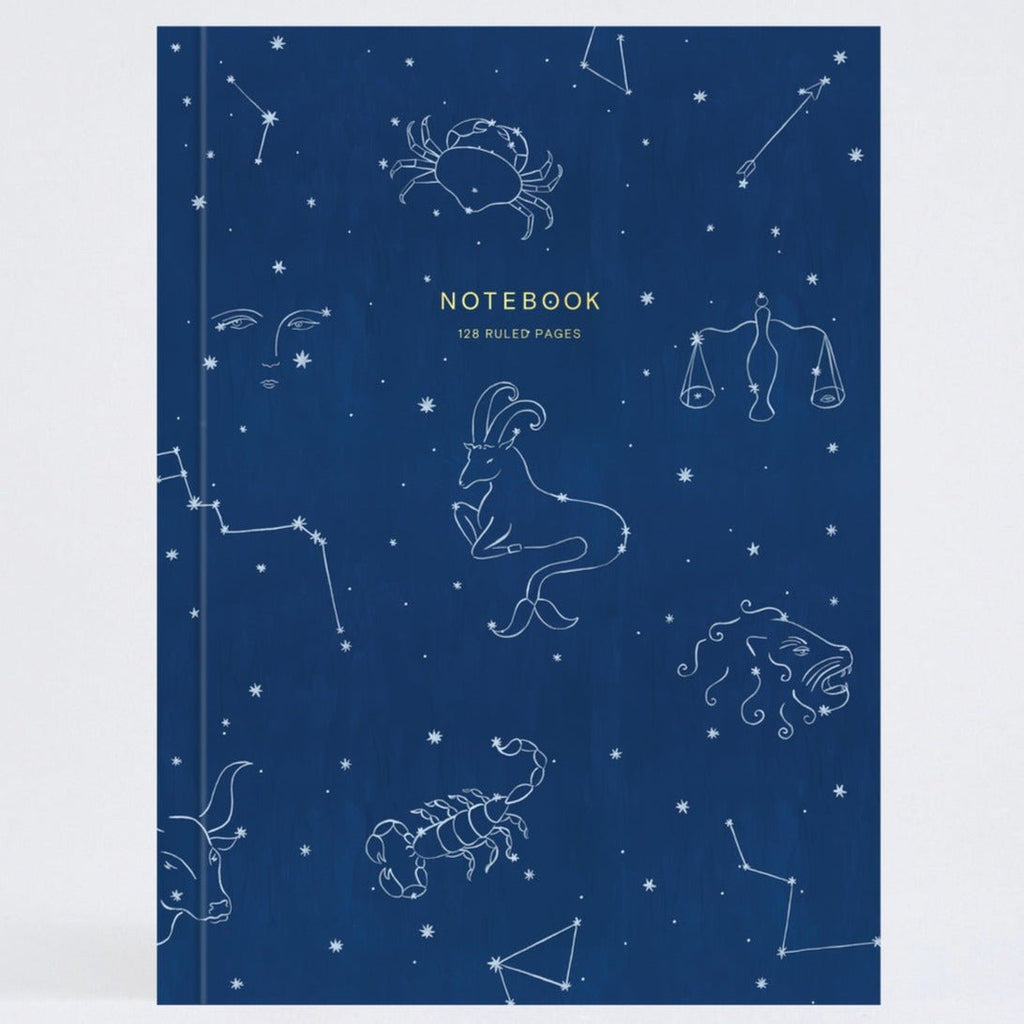 Starry Night Lay Flat Notebook* - NBK094 LF - Uneeka