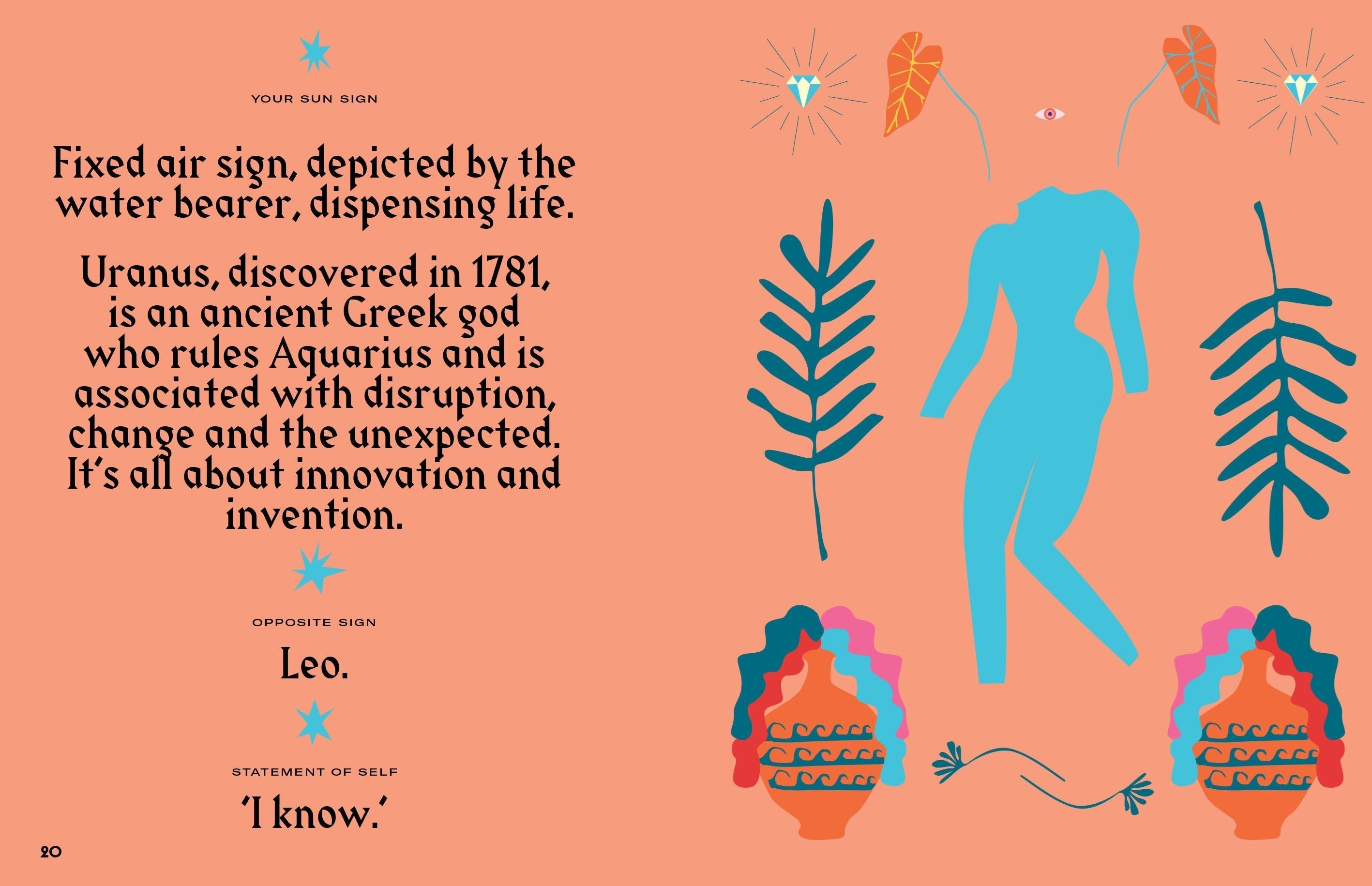 Stella Andromeda: Aquarius Astrological Book - B046679 - Uneeka