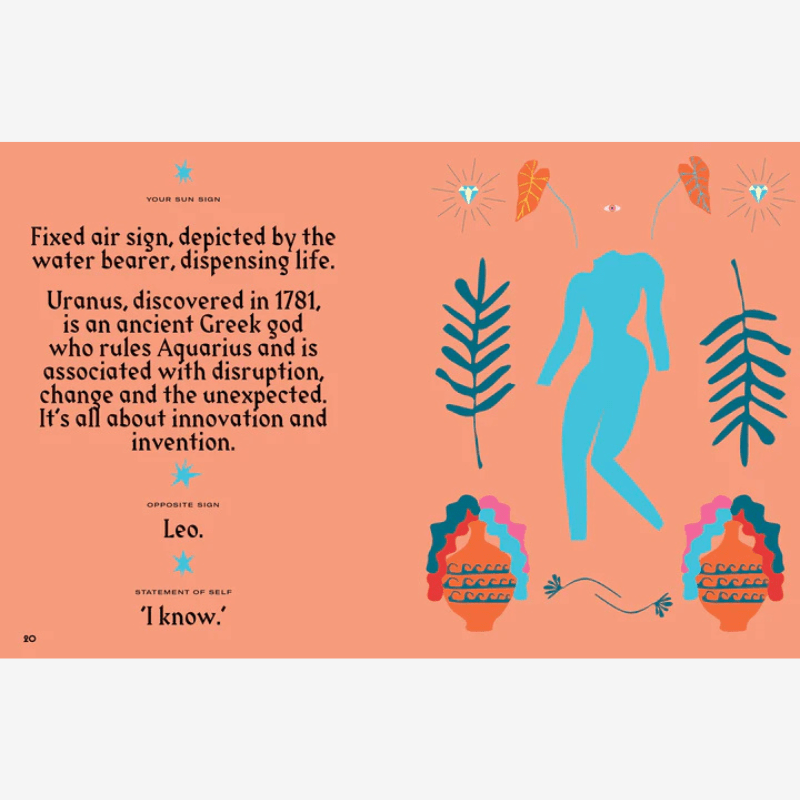 Stella Andromeda: Aquarius Astrological Book - B046679 - Uneeka