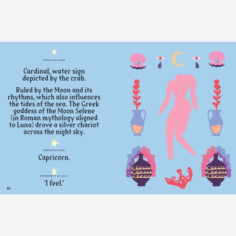 Stella Andromeda: Cancer Astrological Book - B046683 - Uneeka