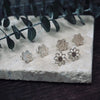Sterling Silver Flower Studs - FS002 - Uneeka