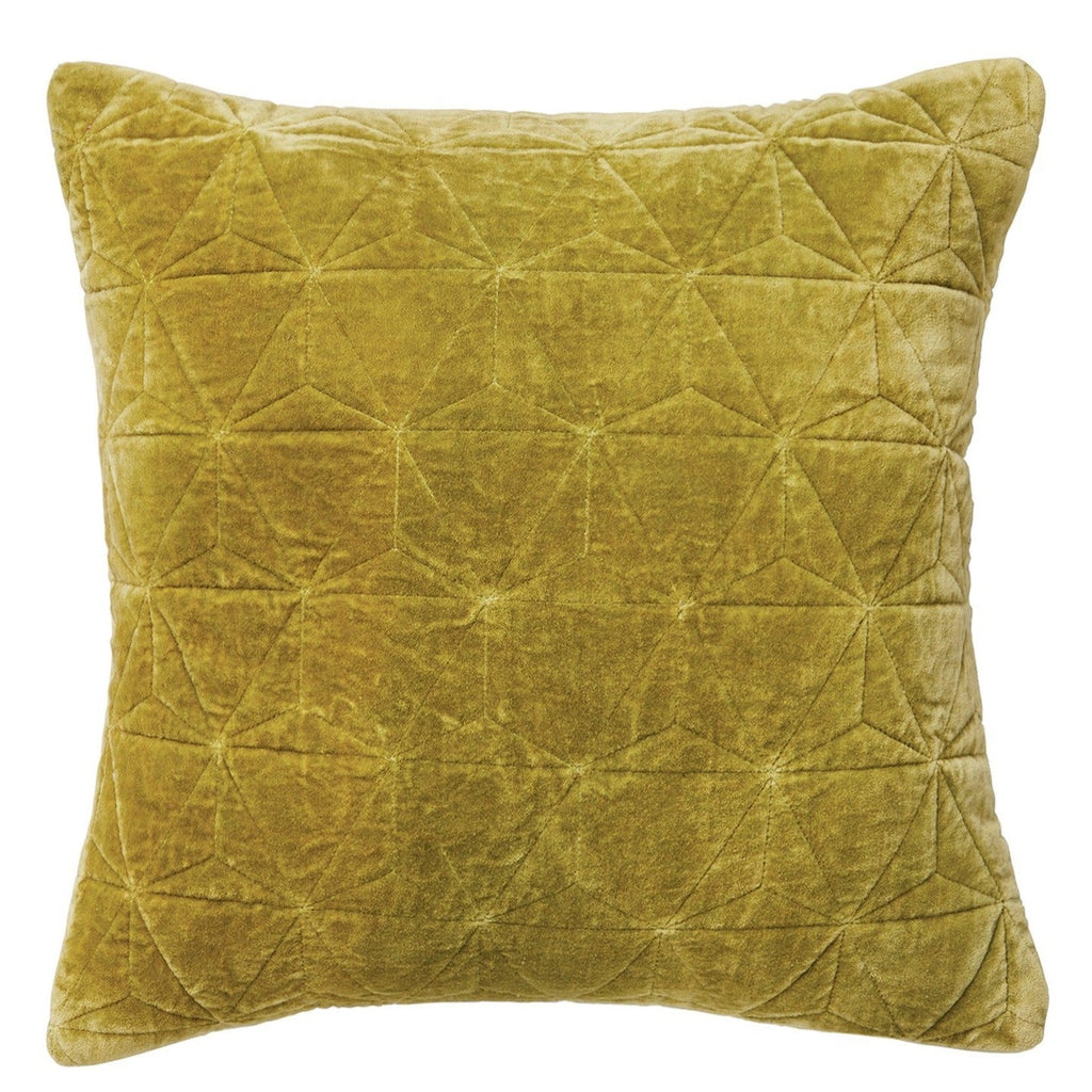 Stonewash Style Velvet Square Cushion - CC402AG - Uneeka