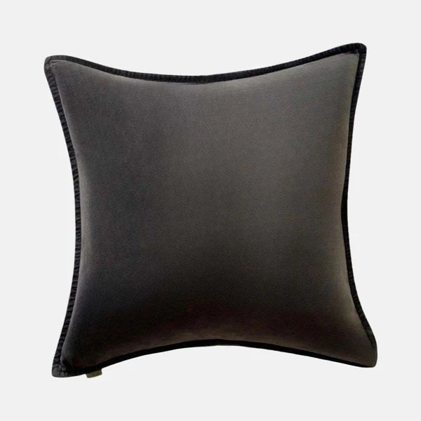 Stonewash Velvet Cushion - 14CUC019CH - Uneeka