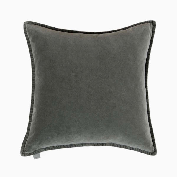 Stonewash Velvet Cushion - 14CUC019OG - Uneeka