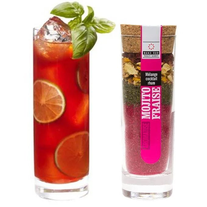 Strawberry Mojito Cocktail Mix - 1CKMOFRC - Uneeka