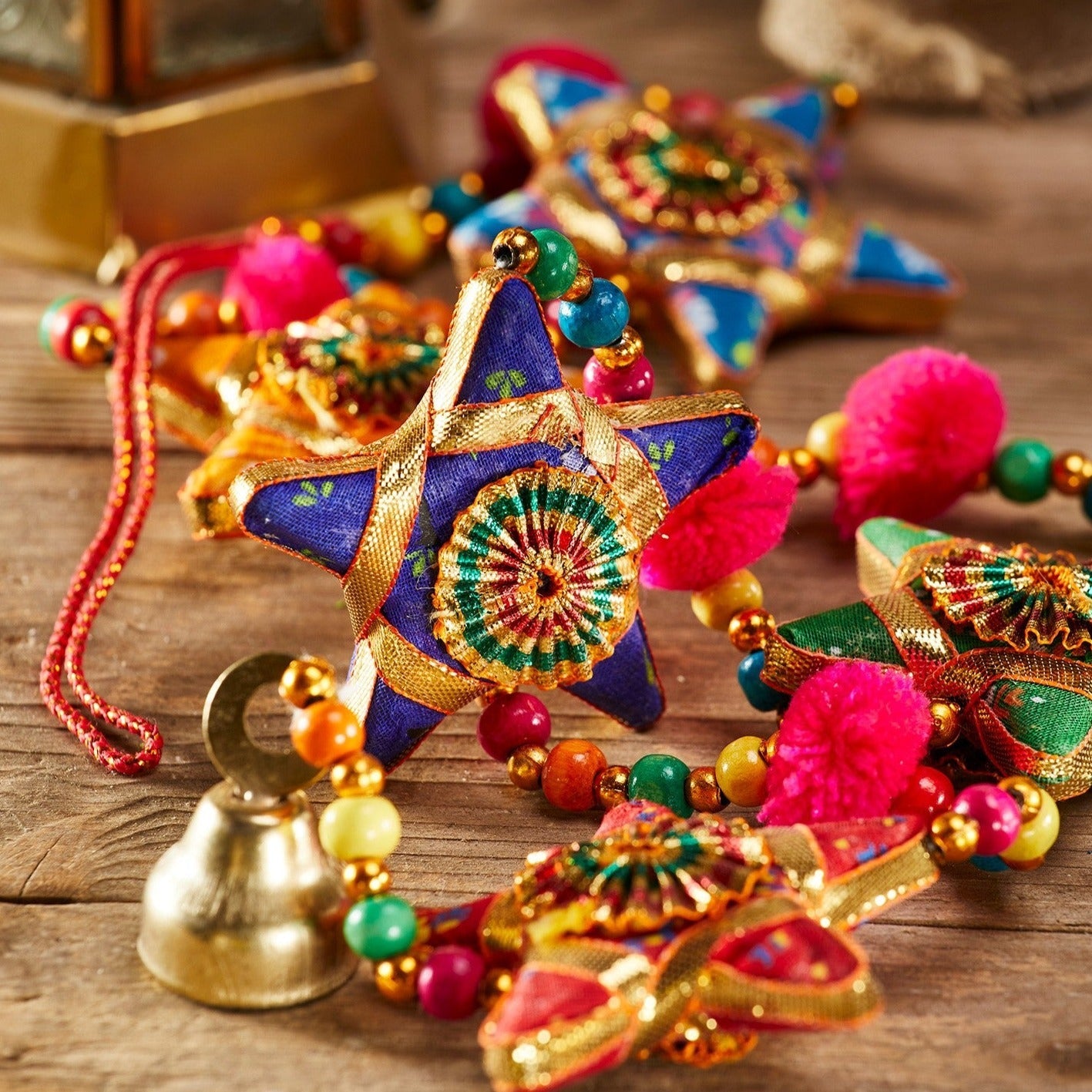 String Of Stars Hanging Decoration - STR93 - Uneeka