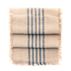 Striped Design Jute Table Runner - JSRM - Uneeka