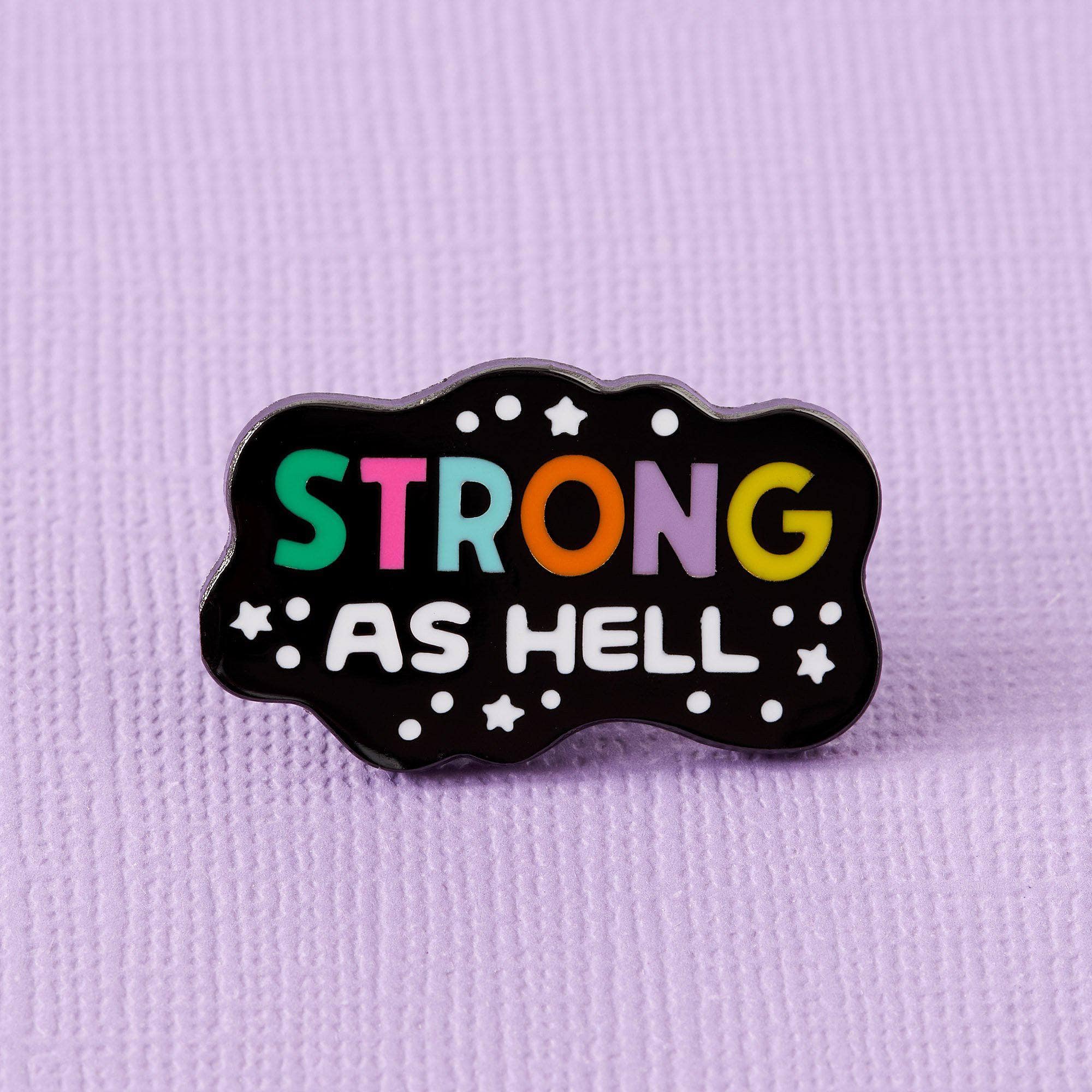Strong as Hell Enamel Pin - EP755 - Uneeka