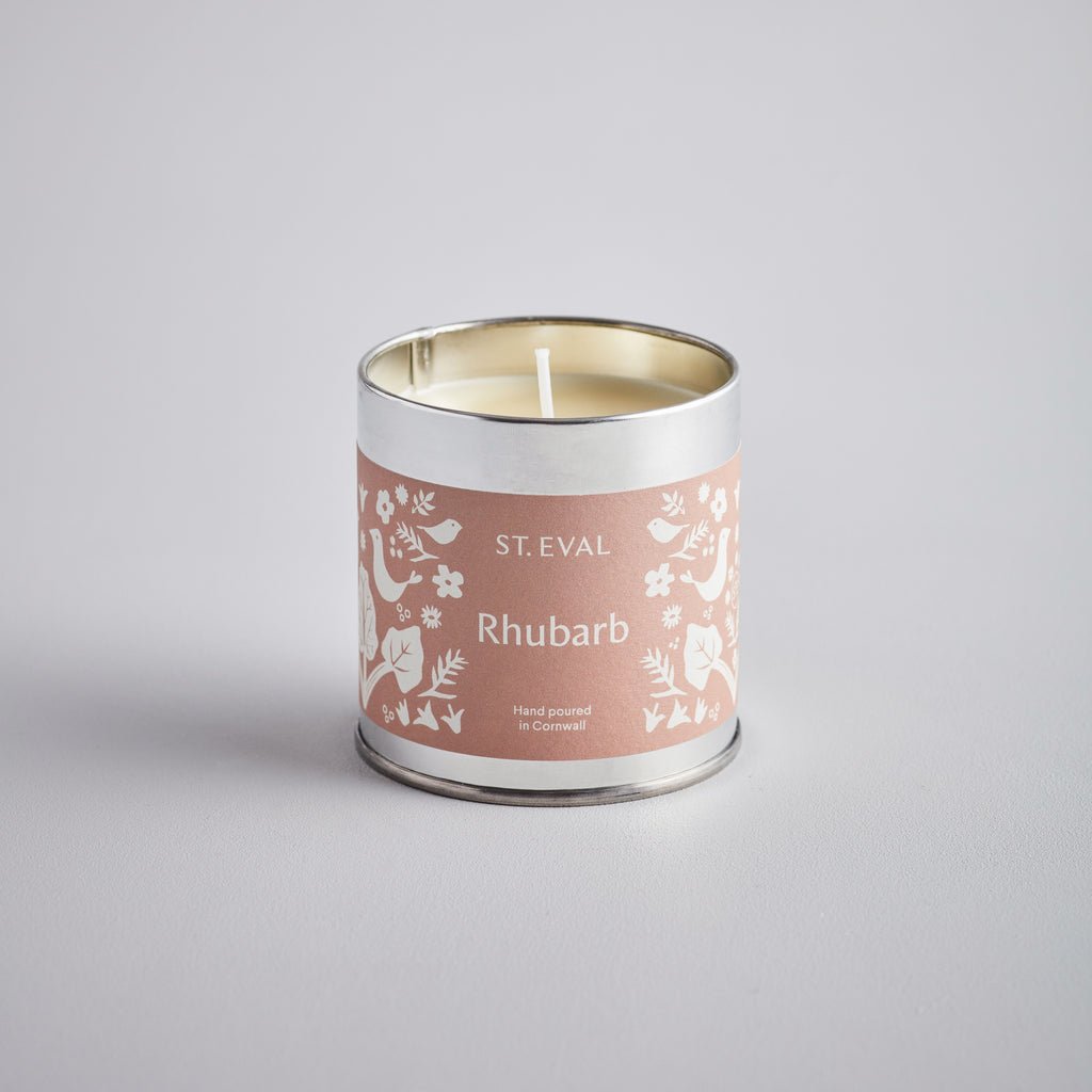 Summer Folk Tin Candle Rhubarb - F01108 - Uneeka