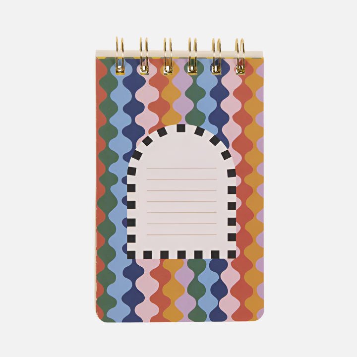 Shopee Notebook Sunset Sun Flip Notebook | Lined Eco Stationery | Uneeka