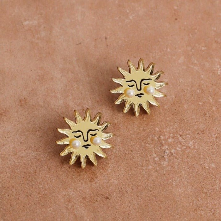 Sun Studs - R0801S - Uneeka