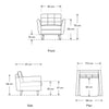 Swyft Model 10 Armchair - Made To Order - MODEL10 - 010 - VV - Uneeka