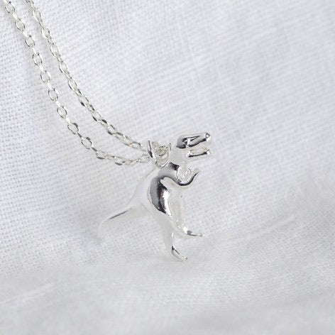 T - Rex Dinosaur Pendant Necklace - 32302 - Uneeka