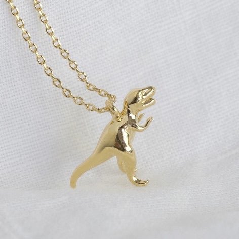 T - Rex Dinosaur Pendant Necklace - 33313 - Uneeka