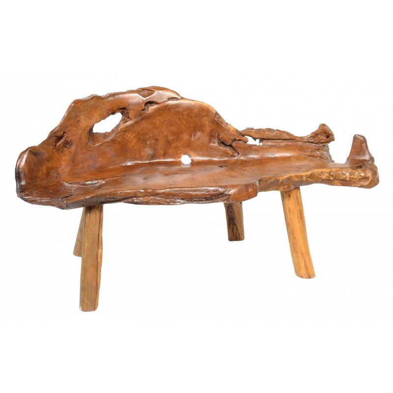 Teak Root Bench - IS36 - Uneeka