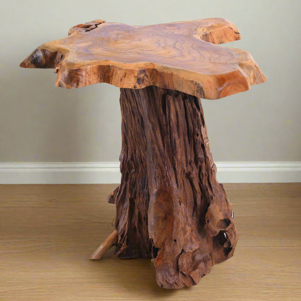 Teak Root Side Table - IS03 - Uneeka