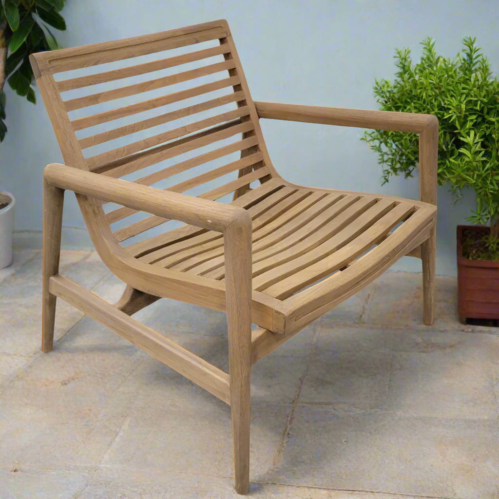 Teak Wood Outdoor Chair - TH09 - Uneeka