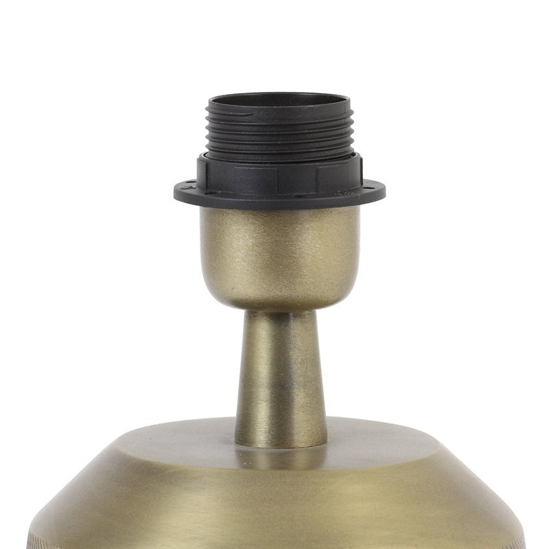 Textured Antique Bronze Metal Lamp Base - 8197218 - Uneeka