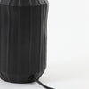 Textured Matt Black Lamp Base* - 8302112 - Uneeka