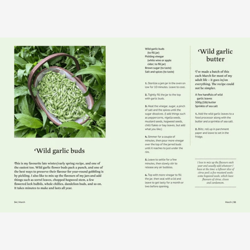 The Forager's Almanac Book - B073882 - Uneeka