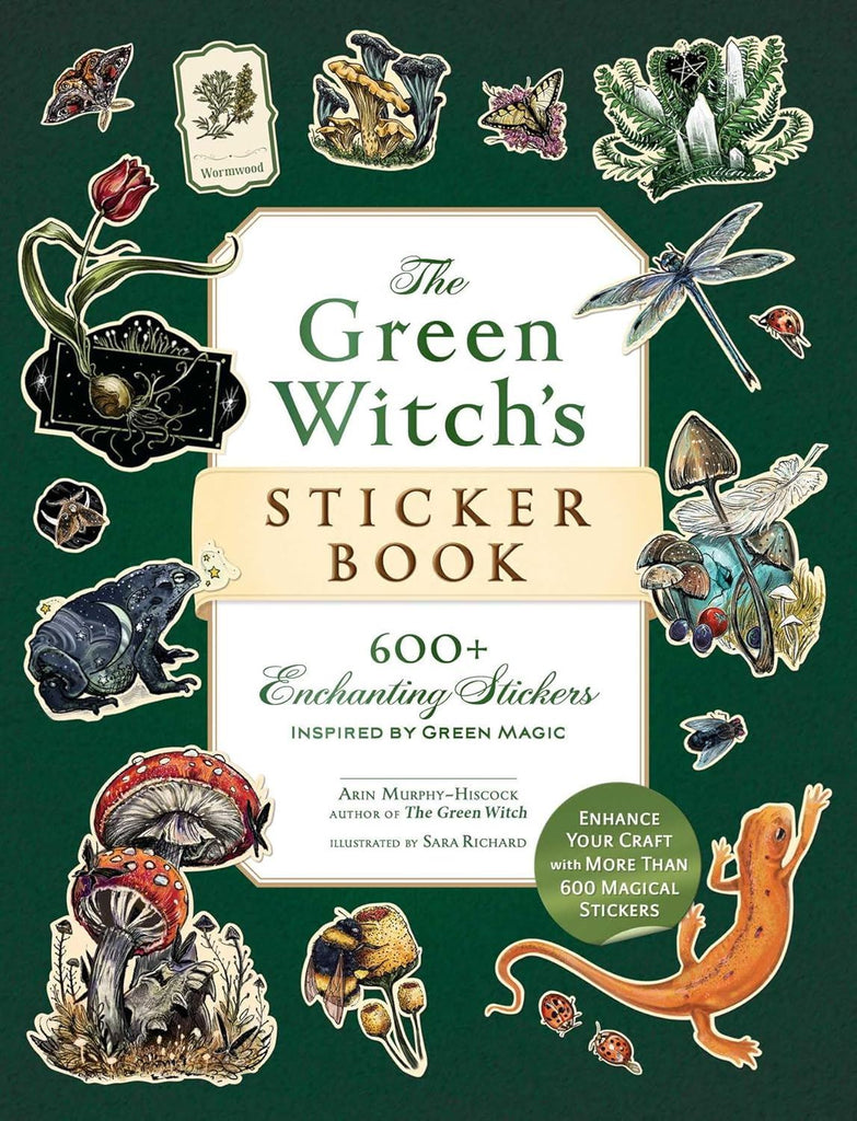 The Green Witch's Sticker Book - B076074 - Uneeka