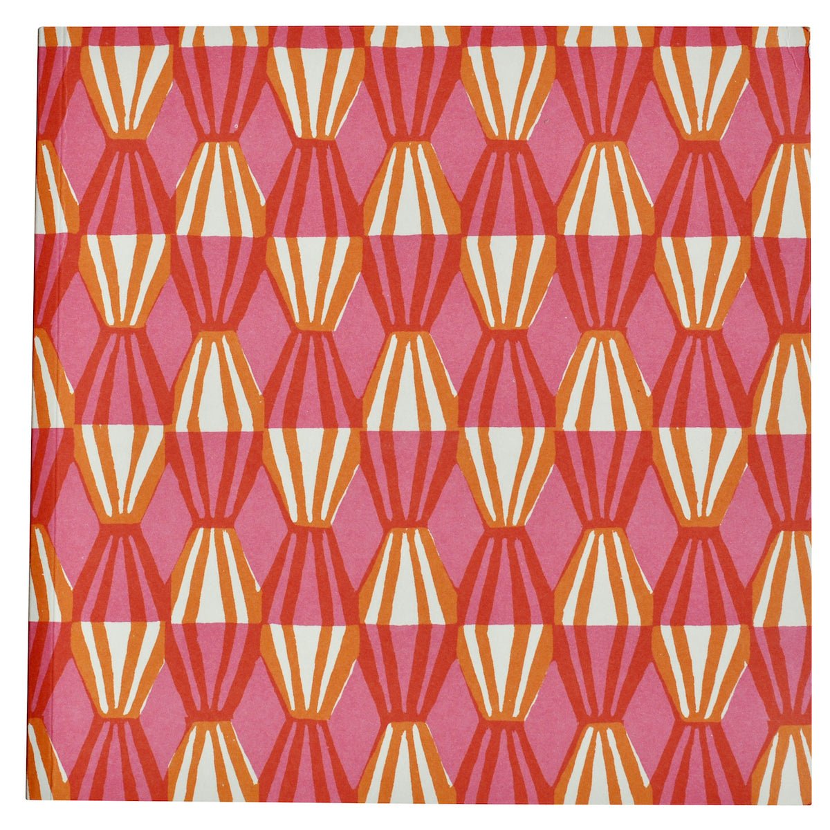 Threadwork Lined Paper Square Notebook - SQN THR green - Uneeka