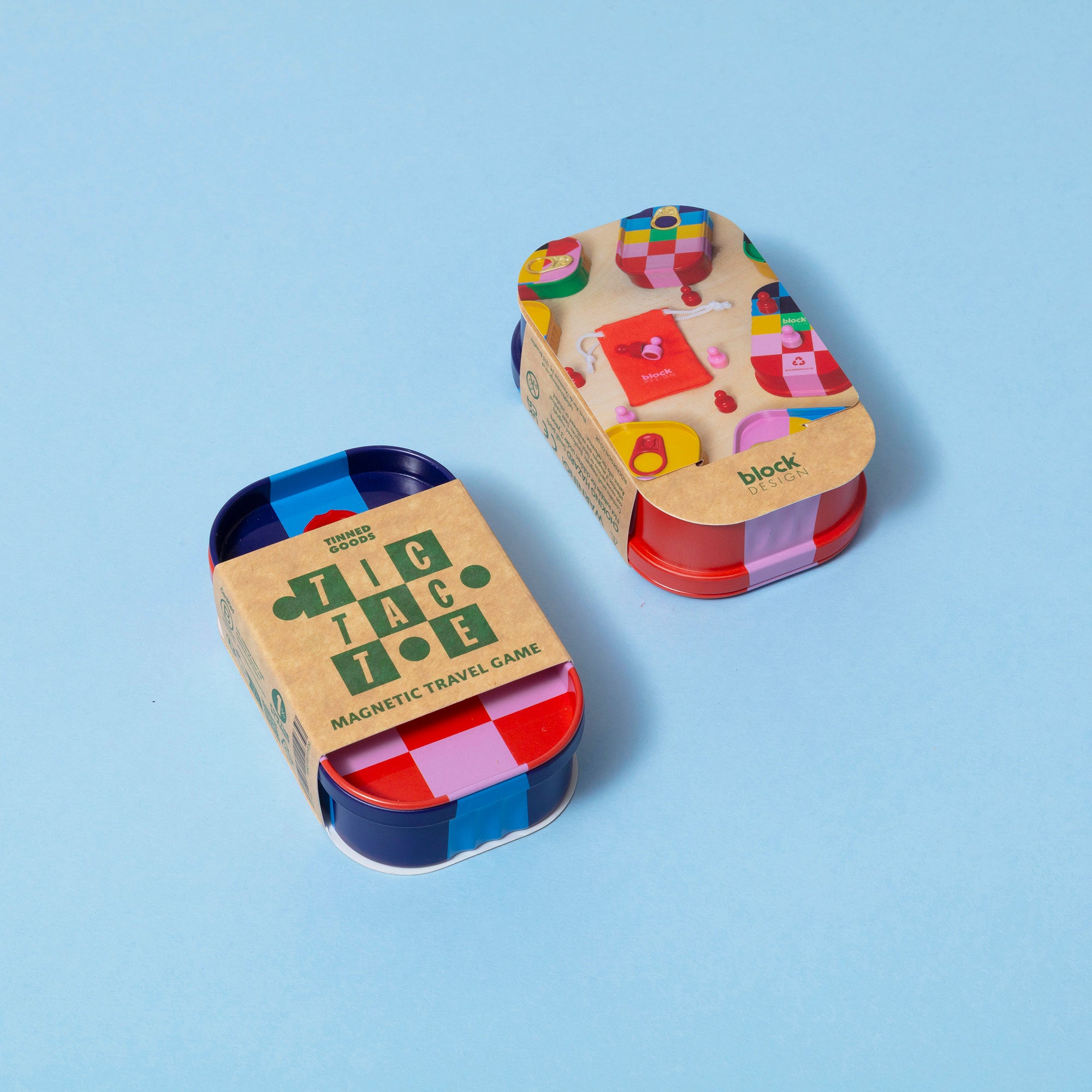 Tic-Tac-Toe Travel Tin - 29617126 - Uneeka