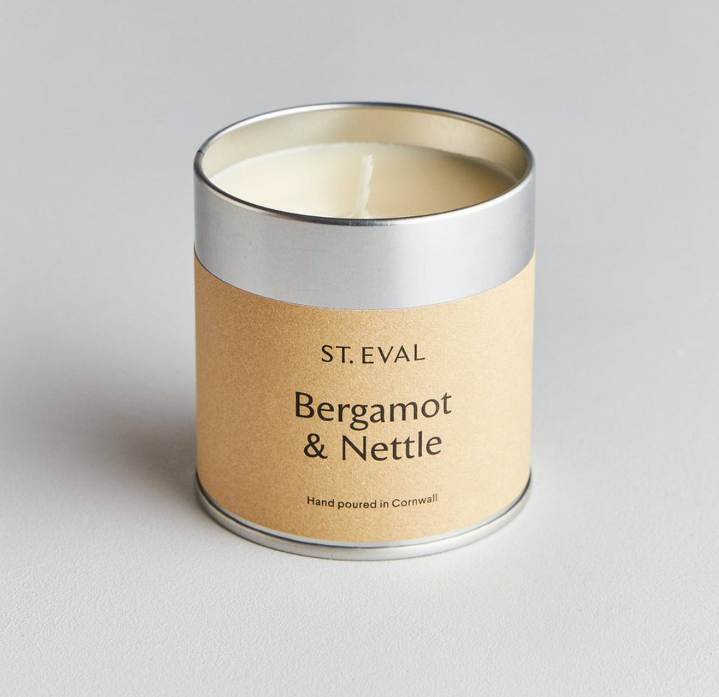 Tin Candle Bergamot & Nettle - F00134 - Uneeka