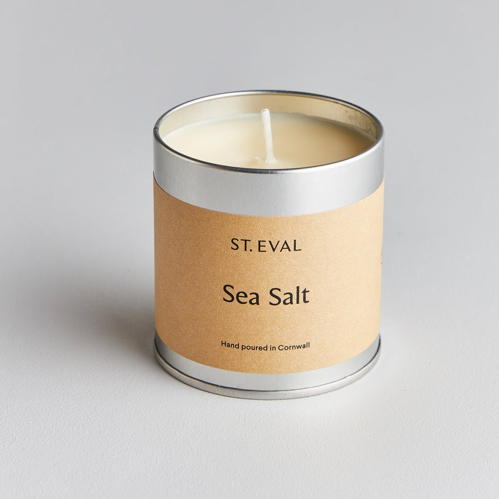 Tin Candle Sea Salt - F00600 - Uneeka