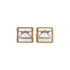 Tiny Antique Brass Standing Danta Frame - TD0301 - Uneeka