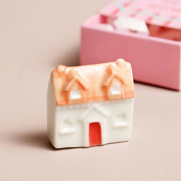 Tiny Matchbox Ceramic New House Token - 67448 - Uneeka