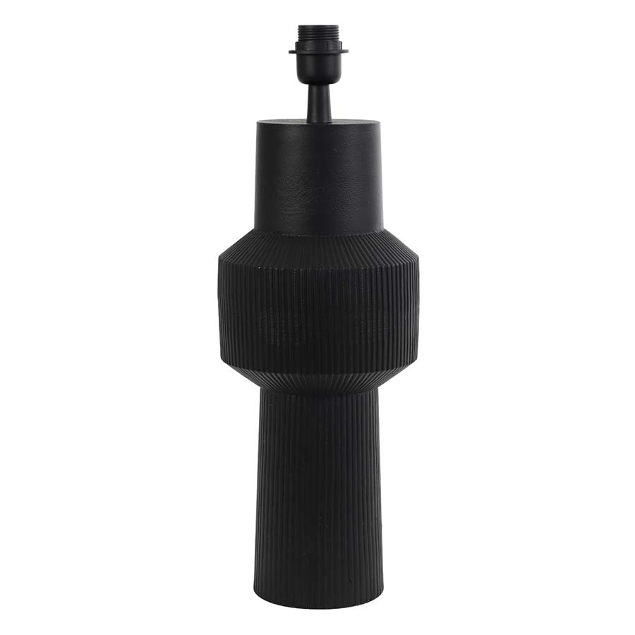 Tower Design Matt Black Lamp Base - 8300258 - Uneeka