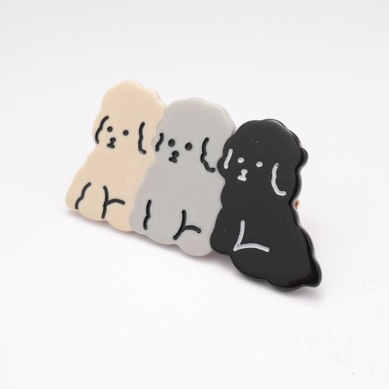 Trio of Dogs Hair Clip - HC1525 - Uneeka