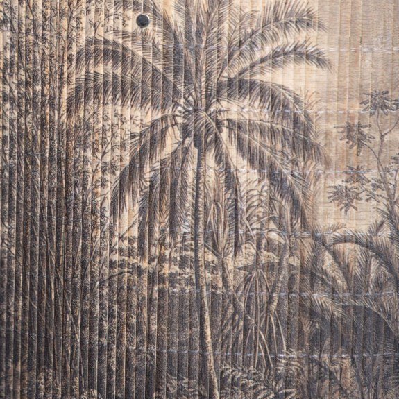 Tropical Jungle Bamboo Lampshade - PSC14 - Uneeka