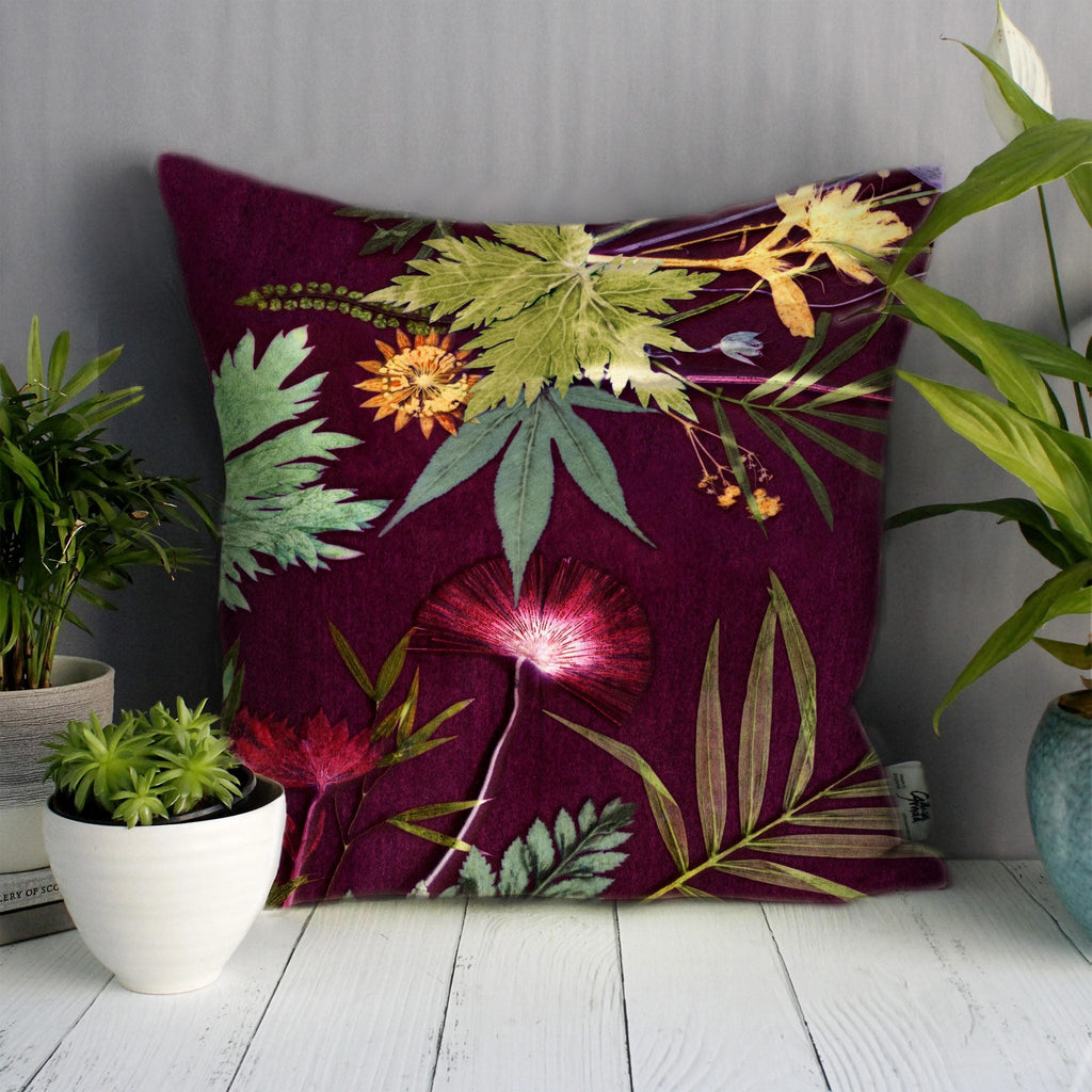 Tropical Wine Cushion* - 45CC54 - Uneeka