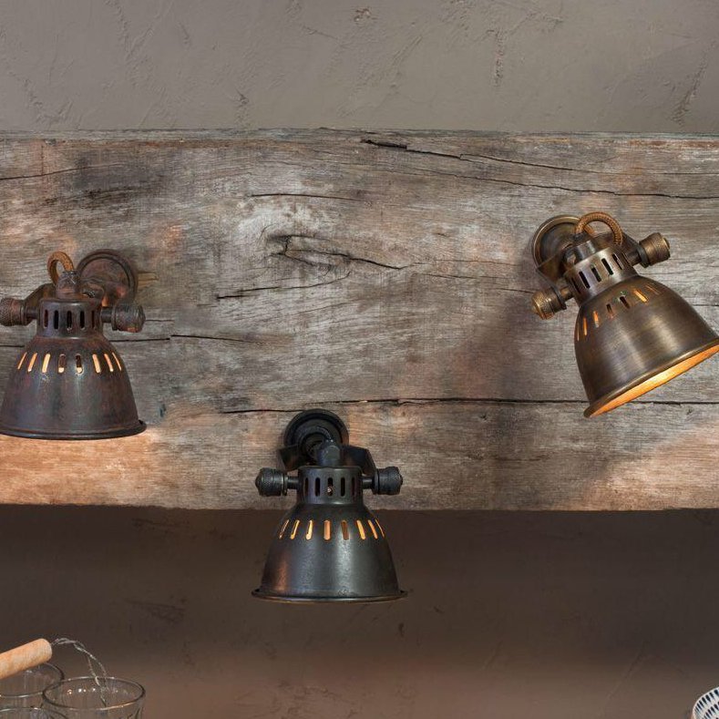 Tubu Brass Wall Spot Lights - TL0304 - Uneeka