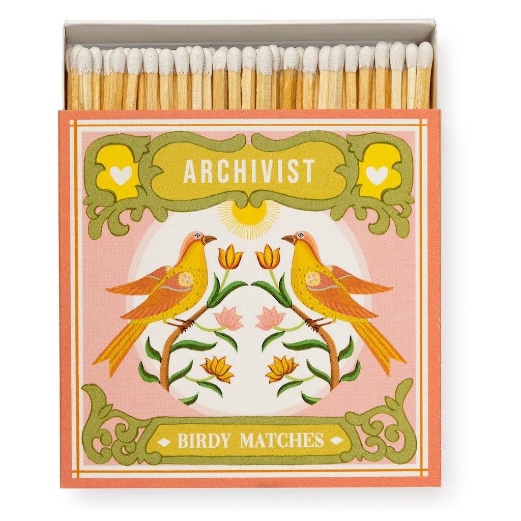 Two Birdy Design Box Of Matches - B224 - Uneeka