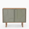Two Door Abstract Sideboard Cabinet - TRCB00012A - Uneeka