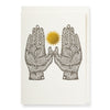 Two Floral Hands Mini Card - APS300 APP300 - Uneeka