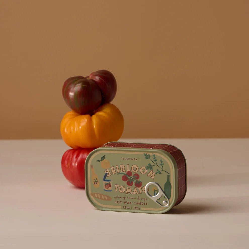 Two Wick Tin Candle Heirloom Tomato - BIS0401EU - Uneeka