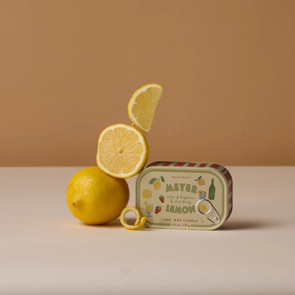 Two Wick Tin Candle Meyer Lemon - BIS0403EU - Uneeka