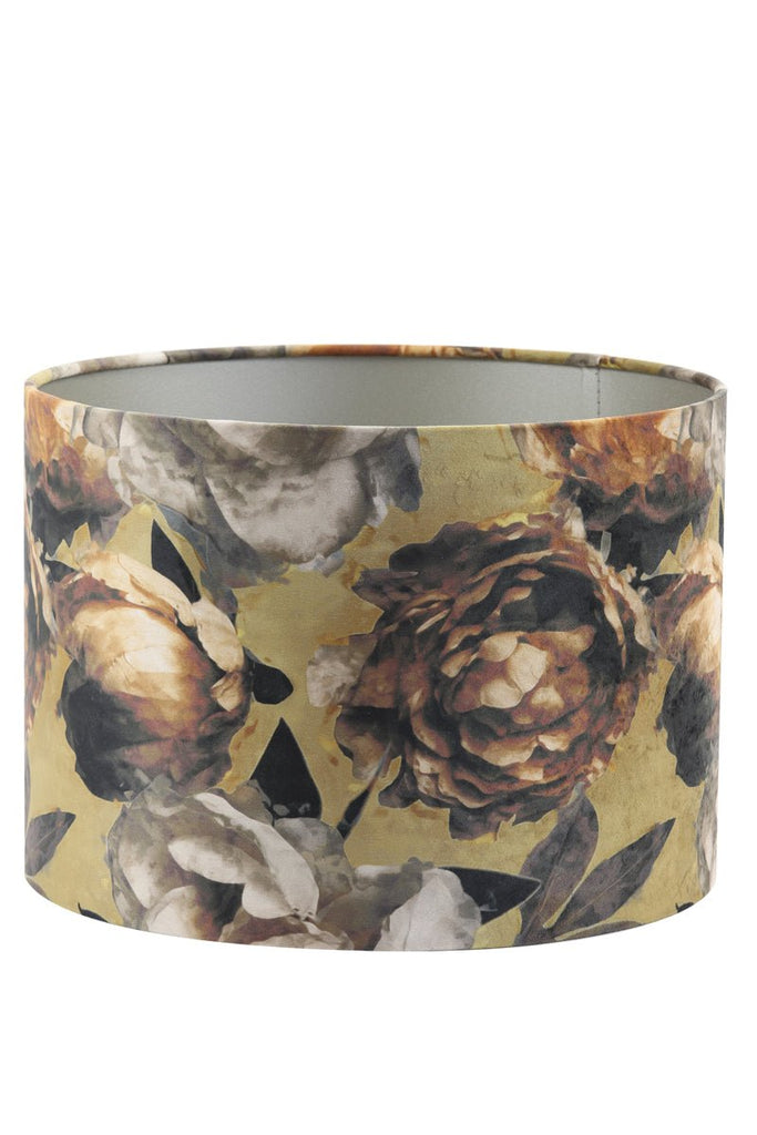 Victoria Bronze Floral Cylinder Shade - 2240817 - Uneeka