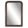 Vintage Black Mirror with Gold Rim - S5402 - Uneeka