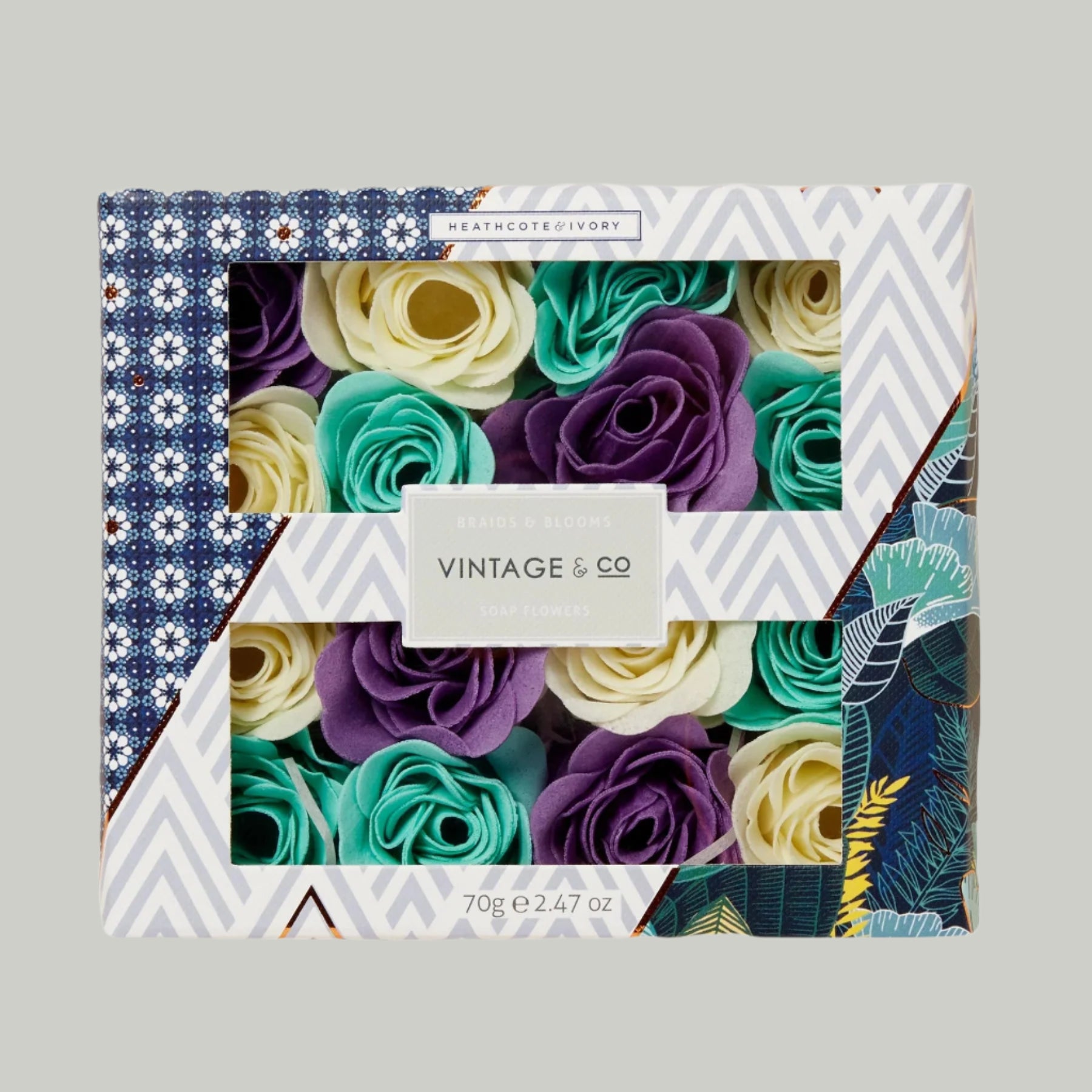 Vintage & Co. Braids and Blooms Soap Flowers - FG5813 - Uneeka