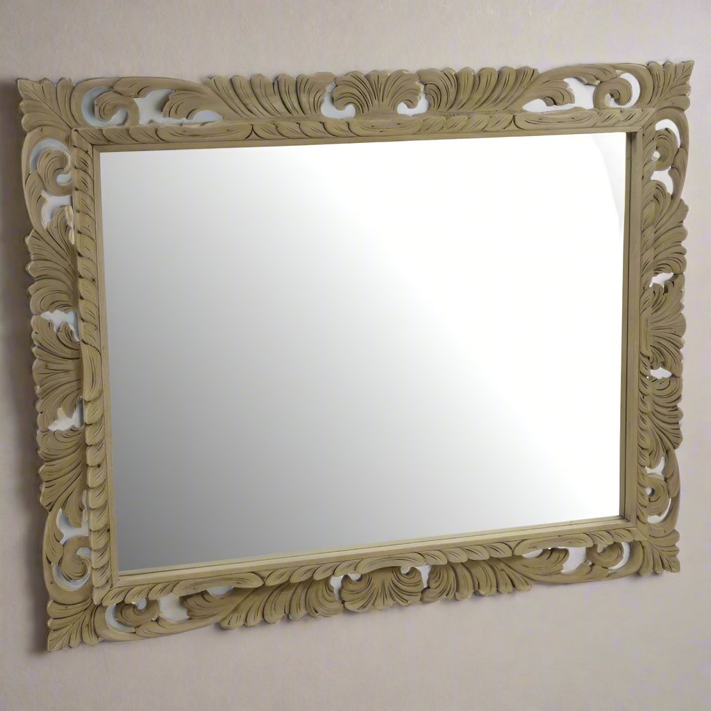 Vintage Ornate Mirror - VIN149 - Uneeka