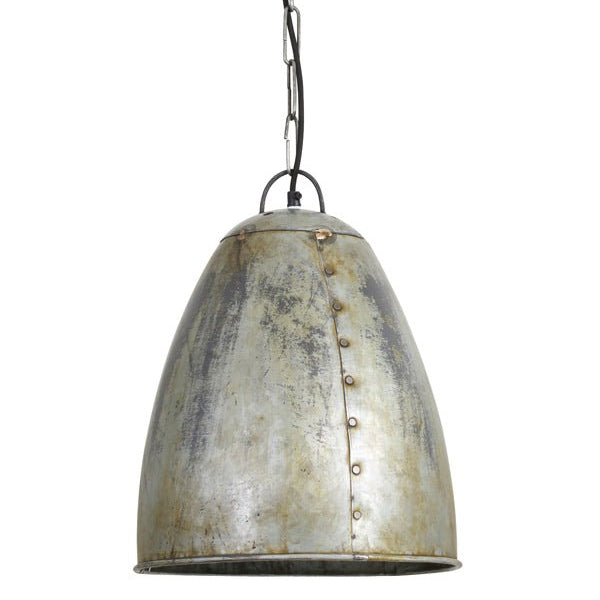 Vintage Recycled Metal Pendant With Chain* - 3062523 - Uneeka