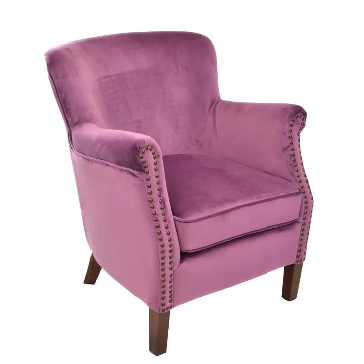 Viola Velvet Armchair - VLA13 - Uneeka