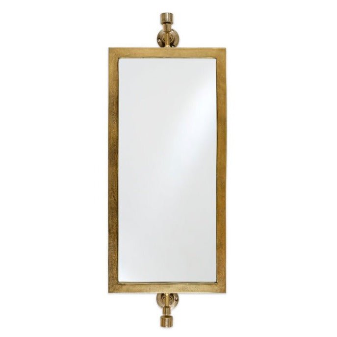 Visala Swivel Gold Wall Mirror - VM0401 - Uneeka