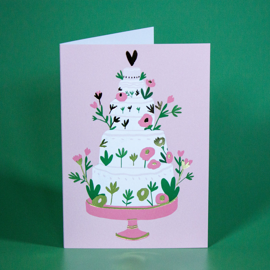 Wedding Cake Greetings Card* - GCN 365 - Uneeka